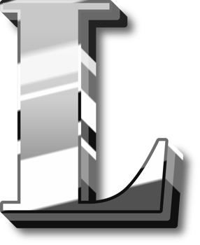 Glowing Silver Alphabet Letters and Numbers png
