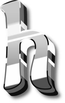 Shine Silver Alphabet Letters and Numbers png