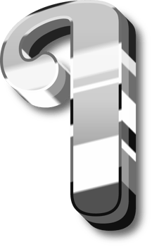 Shine Silver Alphabet Letters and Numbers png