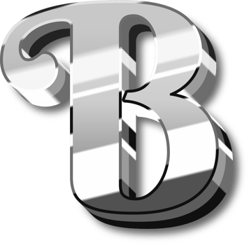 Silver Alphabet Letter and Number png