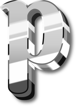 Silver Alphabet Letter and Number png
