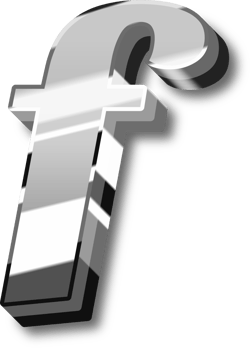 Silver Alphabet Letter and Number png