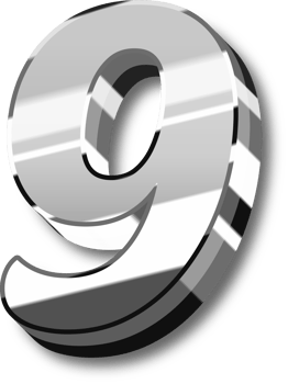 Silver Alphabet Letter and Number png