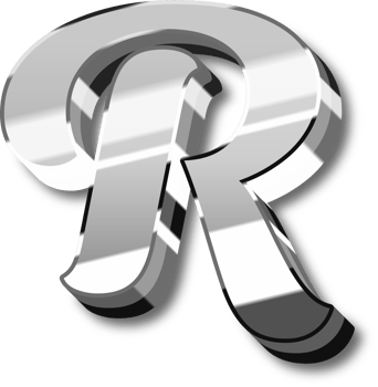 Silver Alphabet Letter and Number png