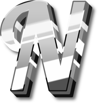 Silver Alphabet Letter and Number png