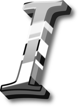Silver Alphabet Letter and Number png