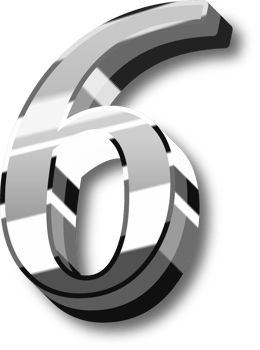 Silver Alphabet Letter and Number png