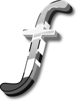 Silver Alphabet Letter and Number png