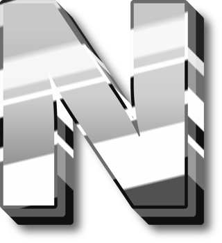 Silver Alphabet Letter and Number png