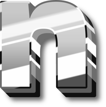 Silver Alphabet Letter and Number png