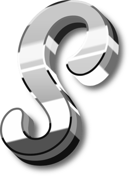 Silver Alphabet Letter and Number png