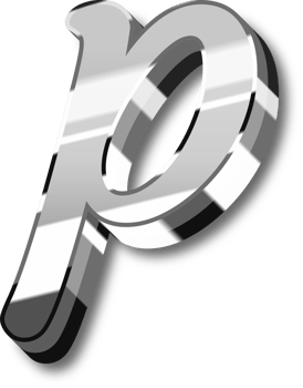 Silver Alphabet Letter and Number png