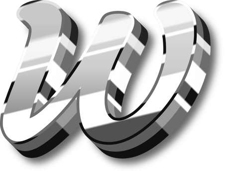 Silver Alphabet Letter and Number png