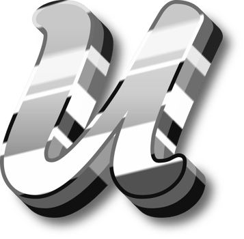 Silver Alphabet Letter and Number png