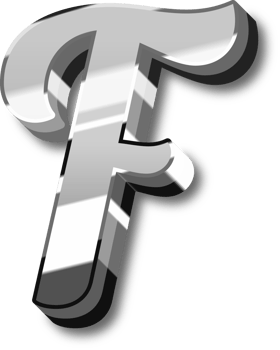 Silver Alphabet Letter and Number png