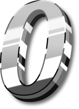 Silver Alphabet Letter and Number png