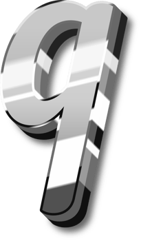 Silver Alphabet Letter and Number png