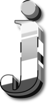 Silver Alphabet Letter and Number png