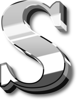 Silver Alphabet Letter and Number png