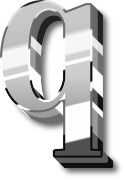 Silver Alphabet Letter and Number png
