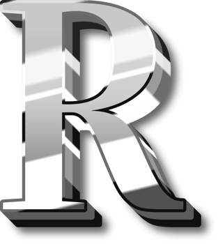 Silver Alphabet Letter and Number png