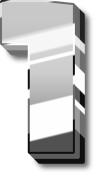 Silver Alphabet Letter and Number png