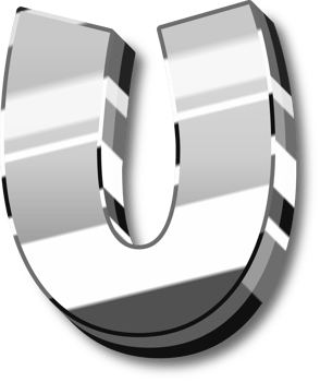 Silver Alphabet Letter and Number png