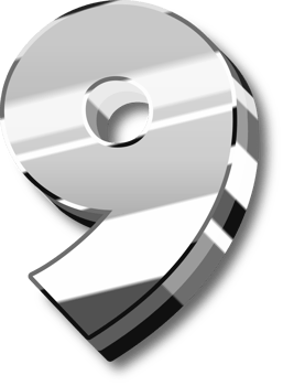 Silver Alphabet Letter and Number png