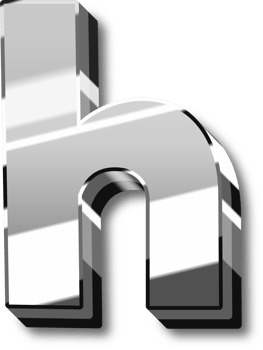 Silver Alphabet Letter and Number png