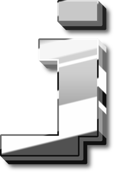 Silver Alphabet Letter and Number png