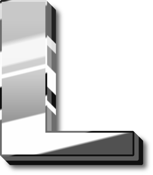 Silver Alphabet Letter and Number png