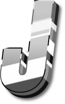 Silver Alphabet Letter and Number png