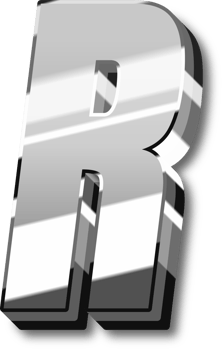Silver Alphabet Letter and Number png