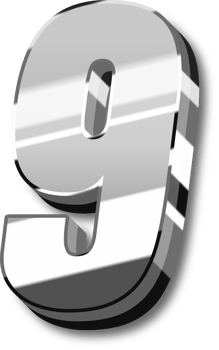 Silver Alphabet Letter and Number png
