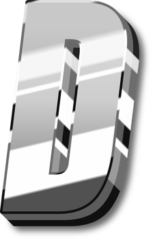 Silver Alphabet Letter and Number png
