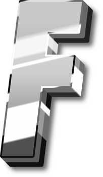 Silver Alphabet Letter and Number png