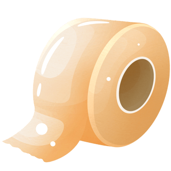 Scotch tape. Item for repair. Materials for construction work. Products for renovation in apartment png