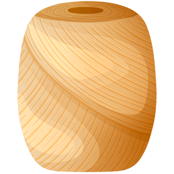 Roll twine. Item for repair. Materials for construction work. Products for renovation in apartment png
