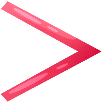 Arrow right. Direction thin icon. Pointer for website. Interface element red colors. png