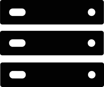 Storage data icon symbol image for database illustration vector