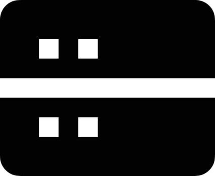 Storage data icon symbol image for database illustration vector