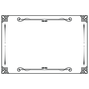 frame with flowers on transparent background png