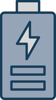 Cell Line Filled Grey Icon vector