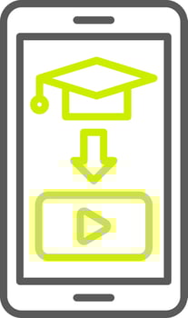 Educational Line Two Color Icon vector