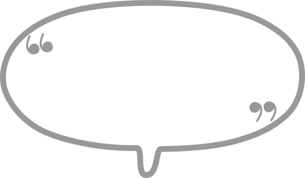 Black and white color speech bubble balloon with quotation marks, icon sticker memo keyword planner text box banner png