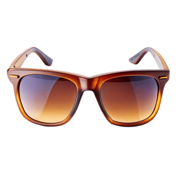 Elegant sunglasses on transparent background png