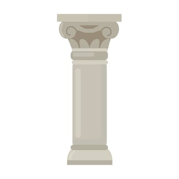 Roman pillar icon clipart avatar logotype isolated illustration vector