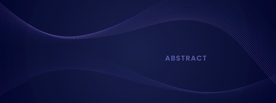 Dark abstract background with abstract waves in lilac tones. vector