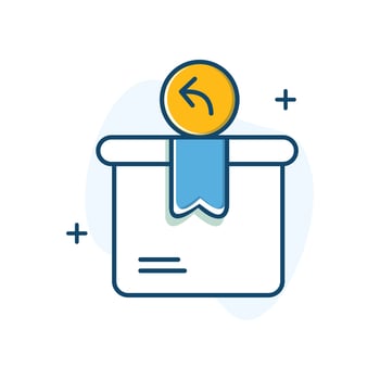Return Management Icon Design vector
