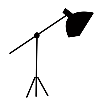 movie light Hand drawn organic line doodle png